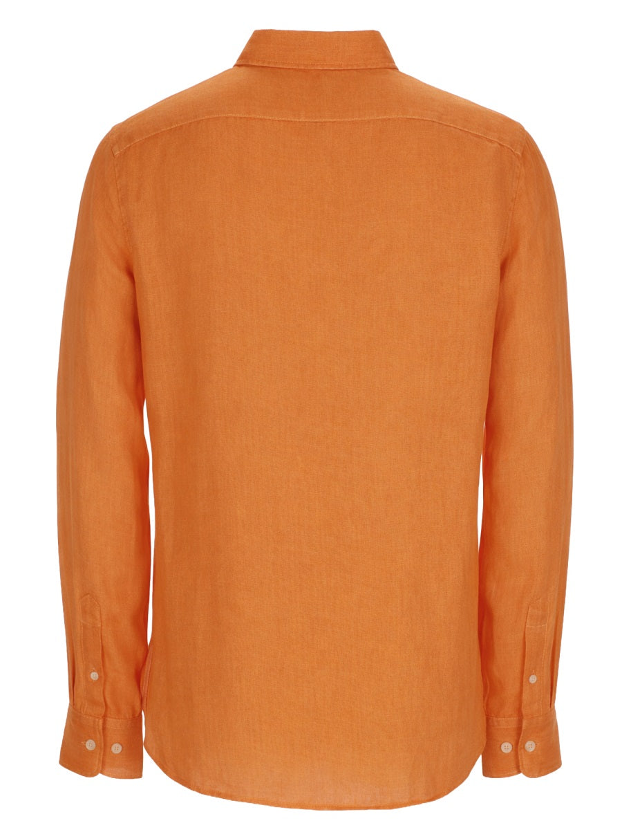 120% Lino Camicia In Lino