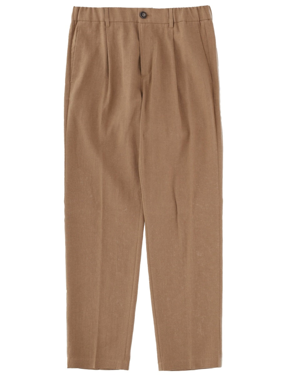 Herno Pantalone Sartoriale In Lino