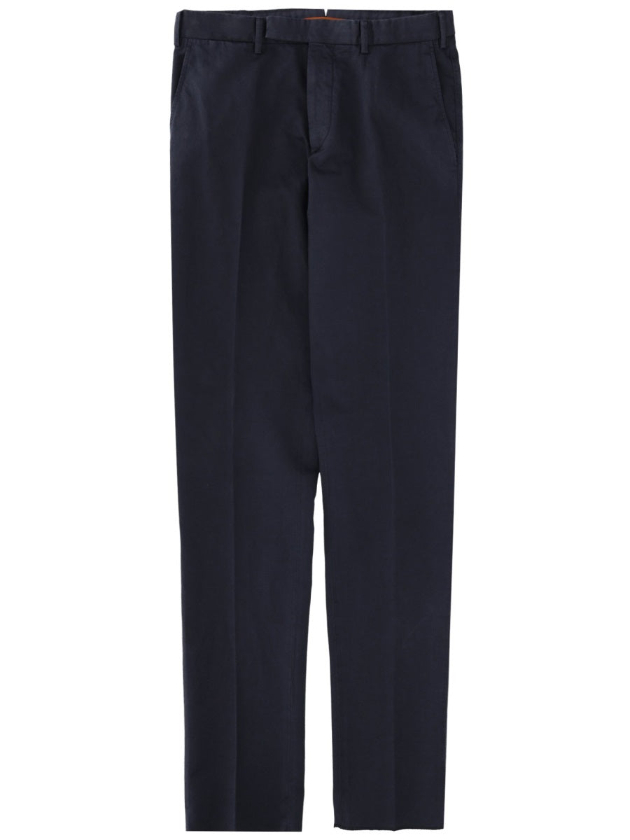 Zegna Pantalone Sartoriale In Cotone