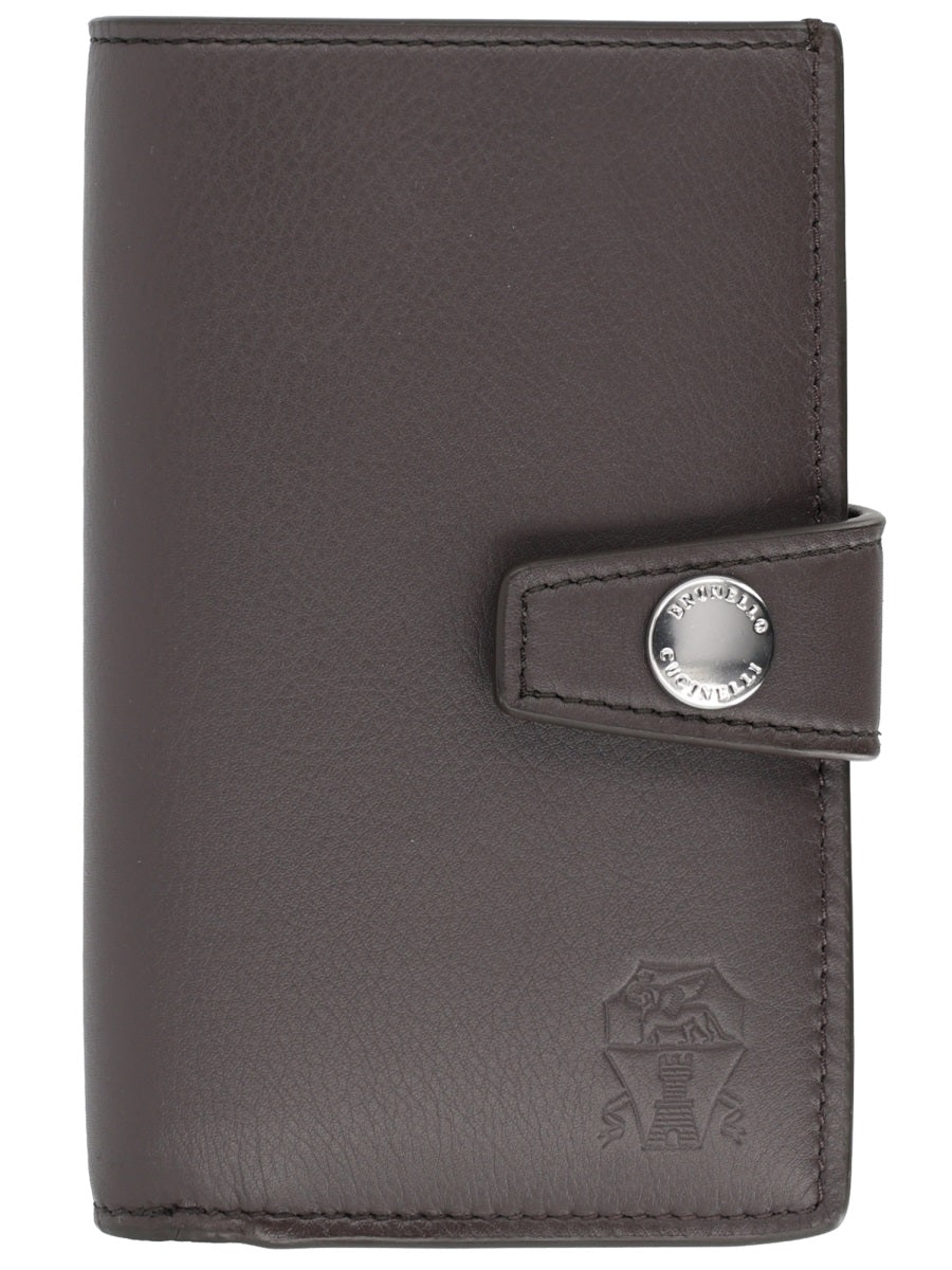 Brunello Cucinelli Portafoglio In Pelle