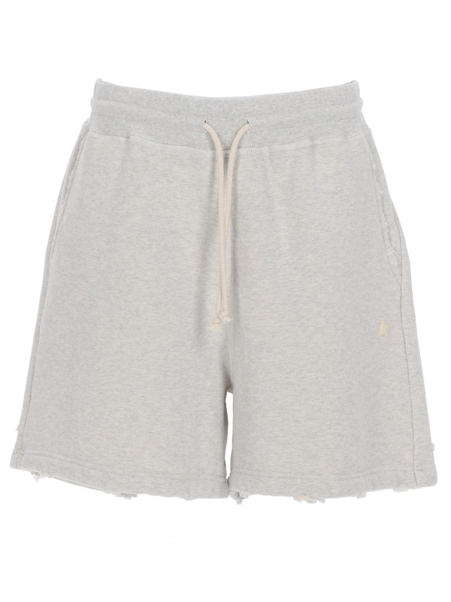 Golden Goose Shorts In Cotone