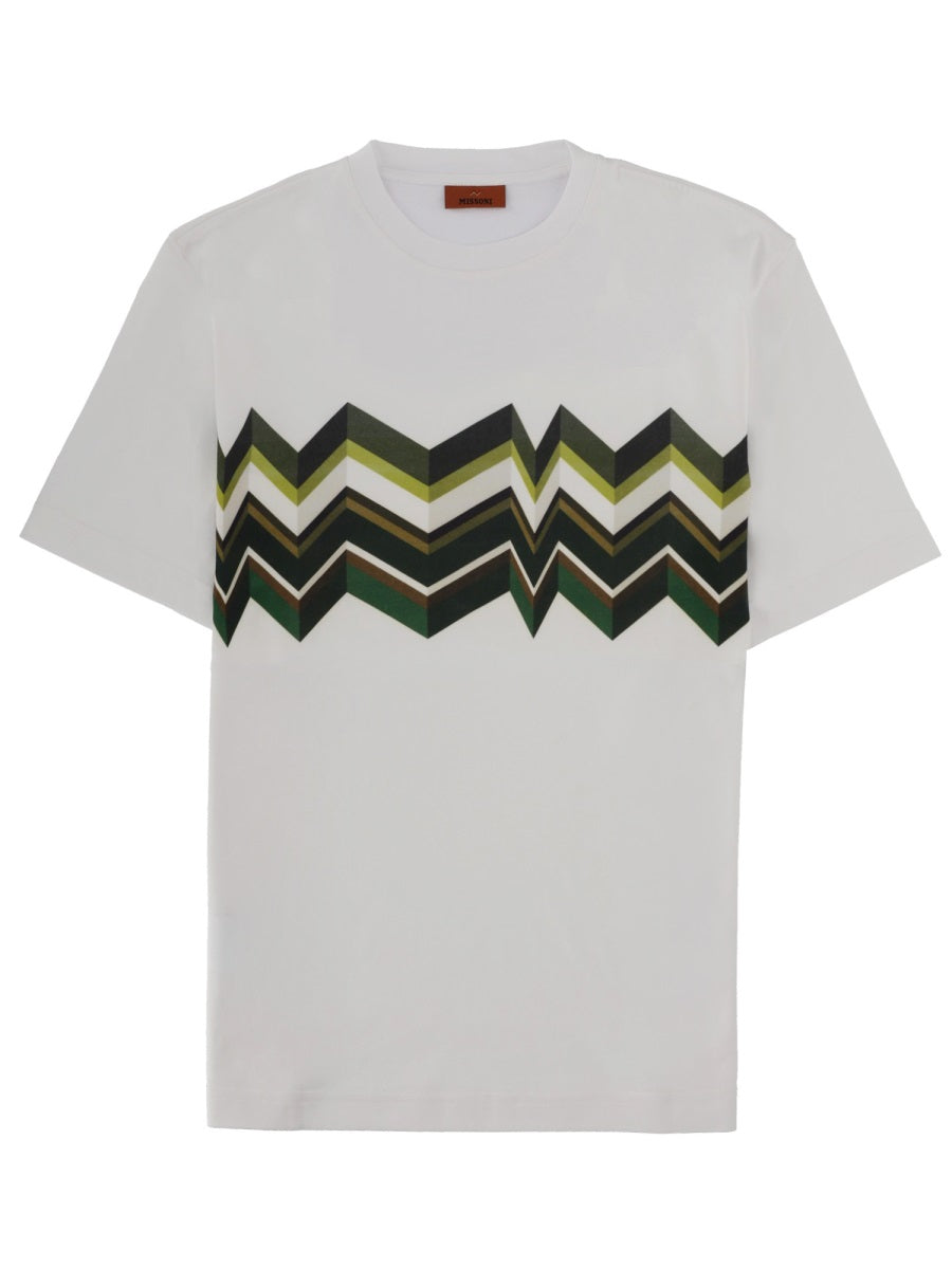 Missoni T Shirt Con Stampa