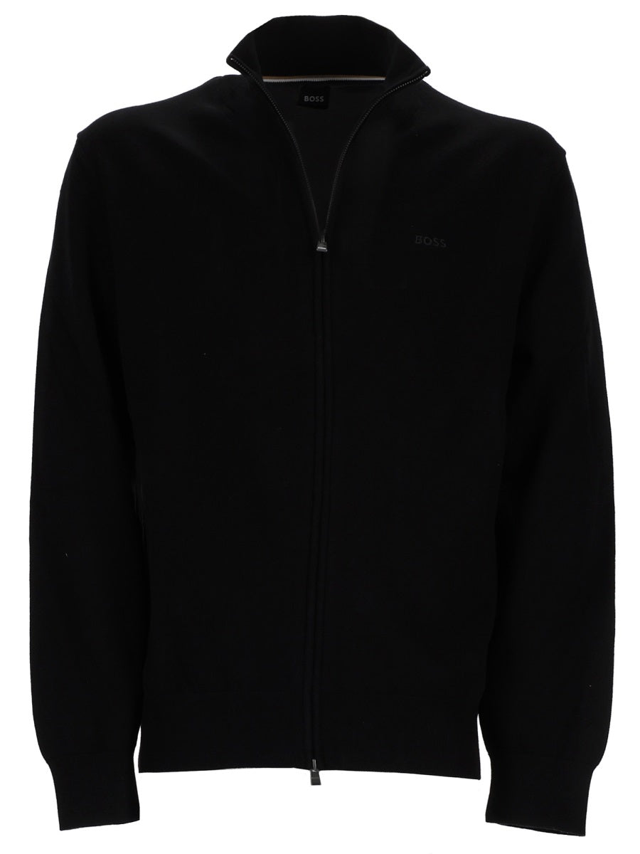 Boss Cardigan Con Logo