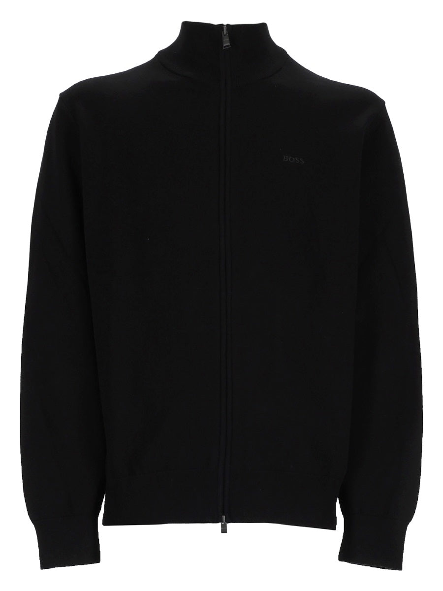 Boss Cardigan Con Logo