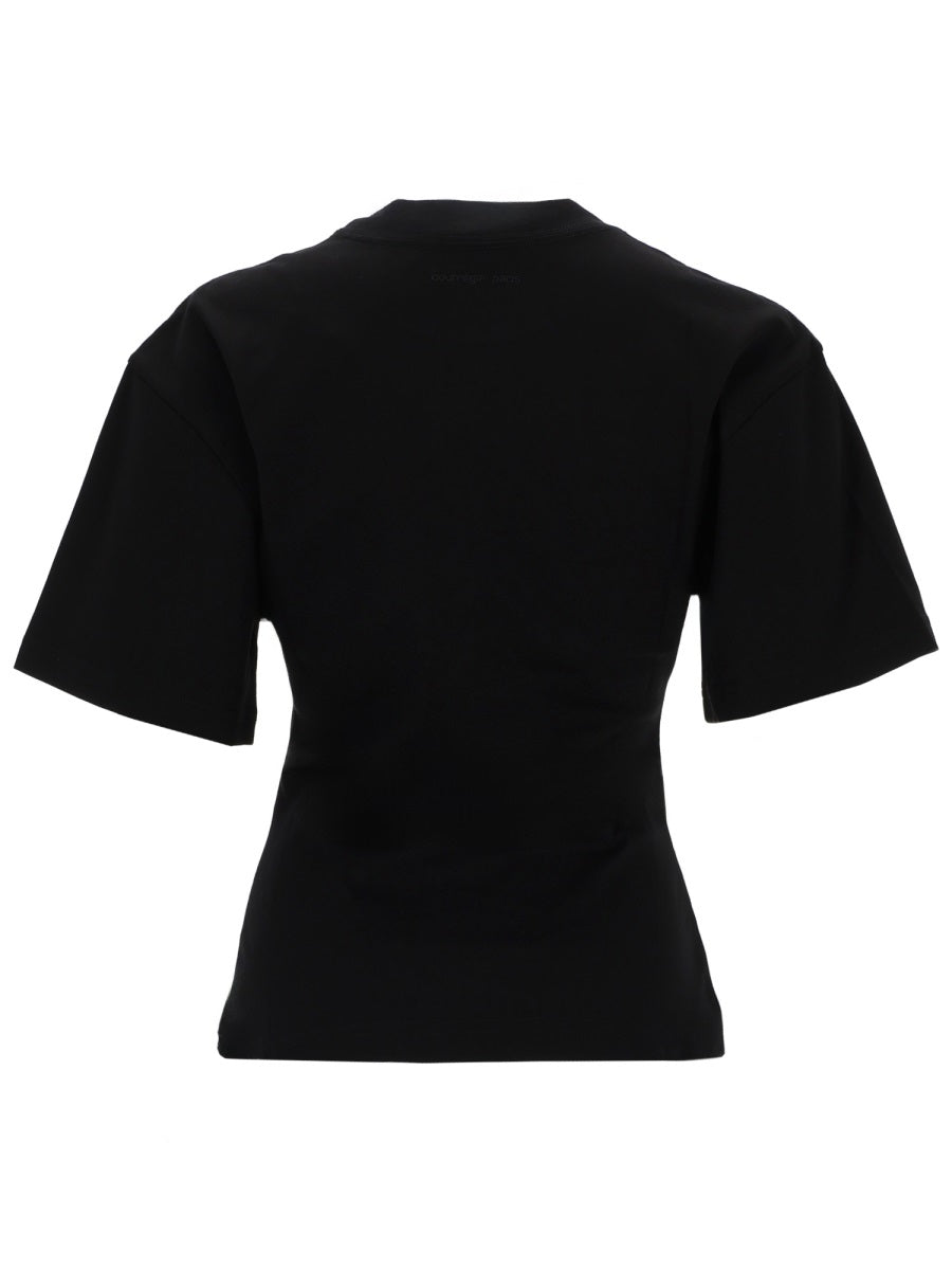 Courreges T Shirt Con Logo