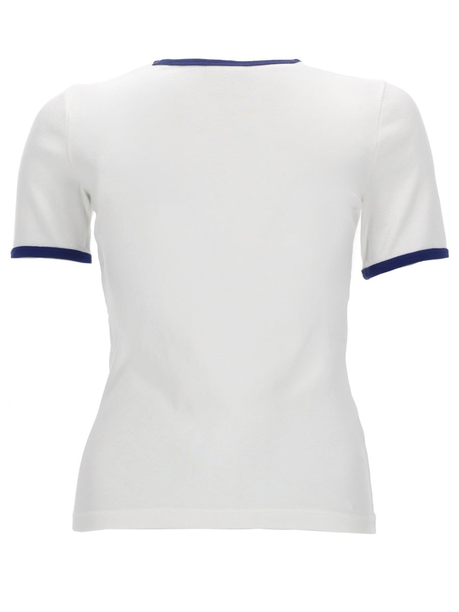 Courreges T Shirt Con Logo