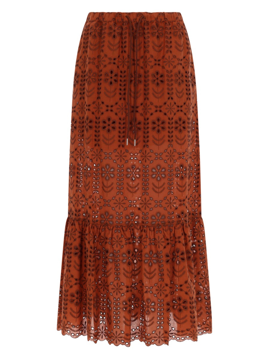 Ps By Paul Smith Gonna Lunga Traforata