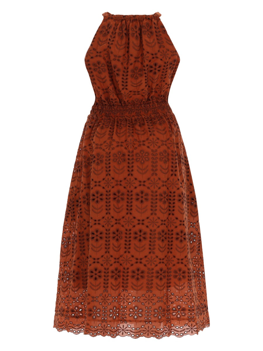Ps By Paul Smith Abito Midi Traforato