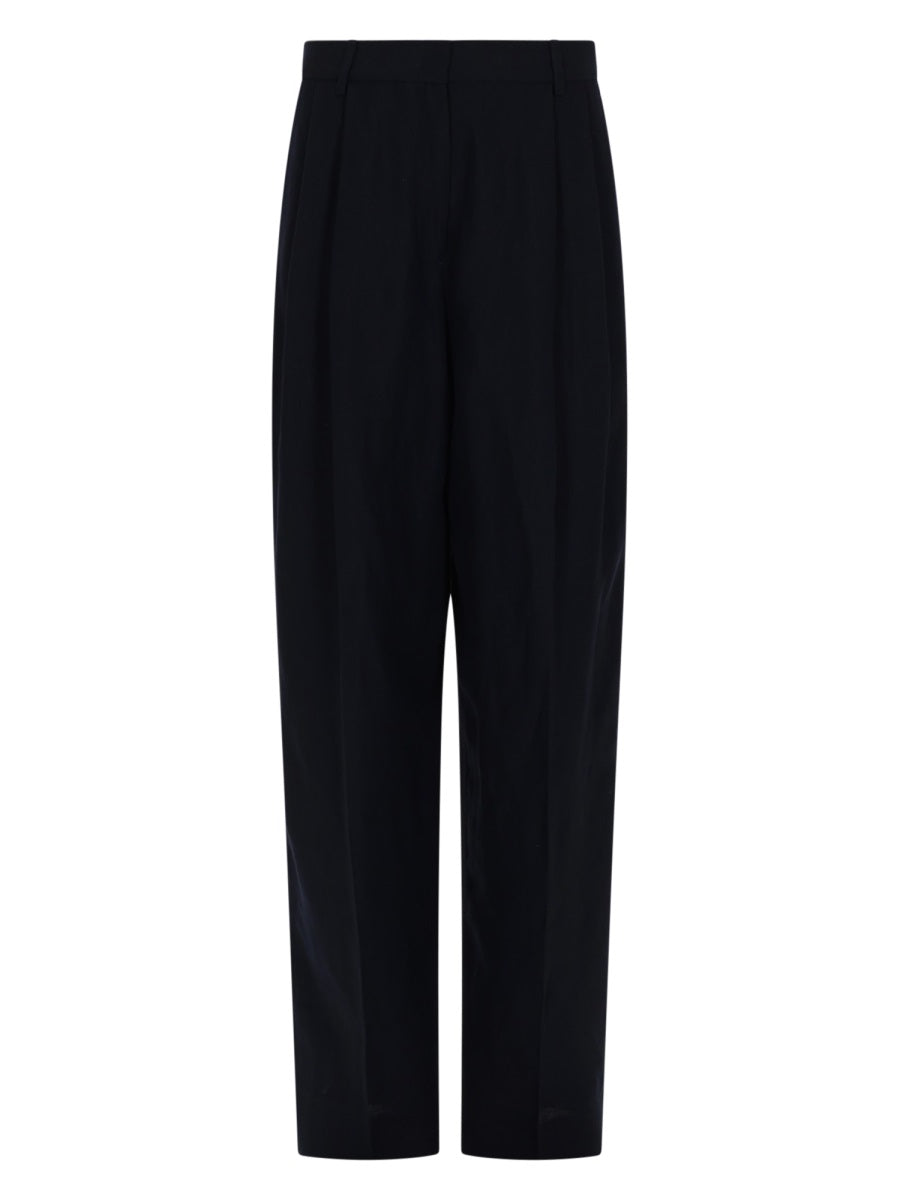 Fabiana Filippi Pantalone Sartoriale In Misto Lino