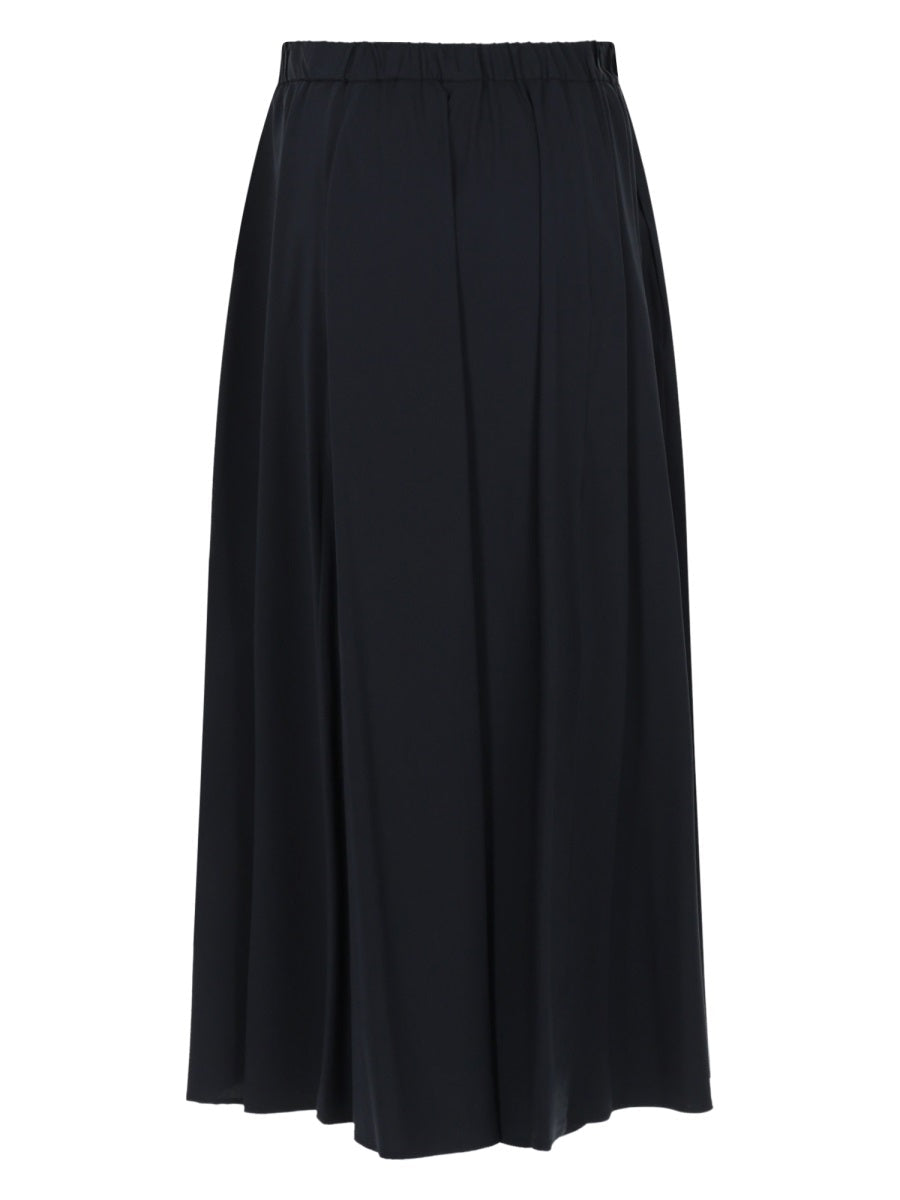 Aspesi Gonna In Popeline Di Cotone E Nylon Stretch