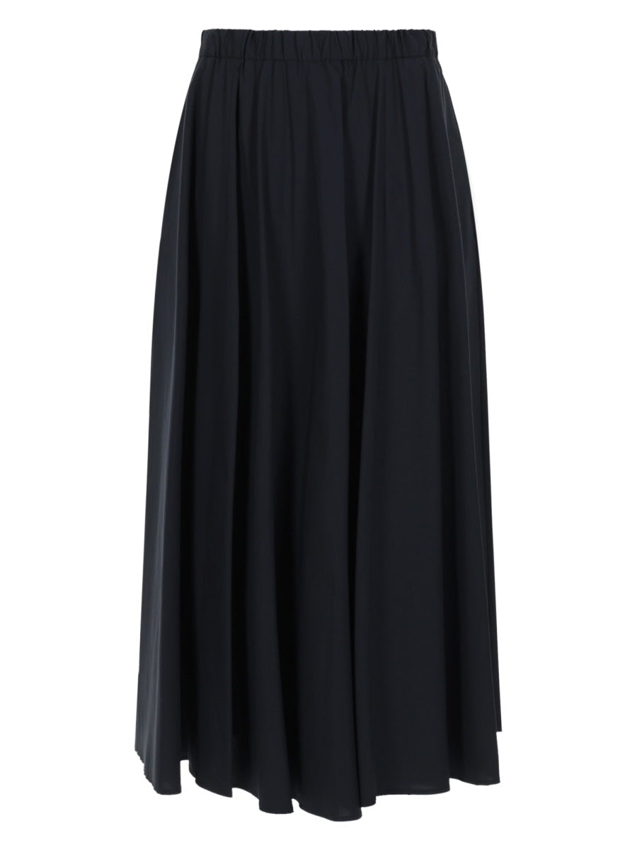 Aspesi Gonna In Popeline Di Cotone E Nylon Stretch