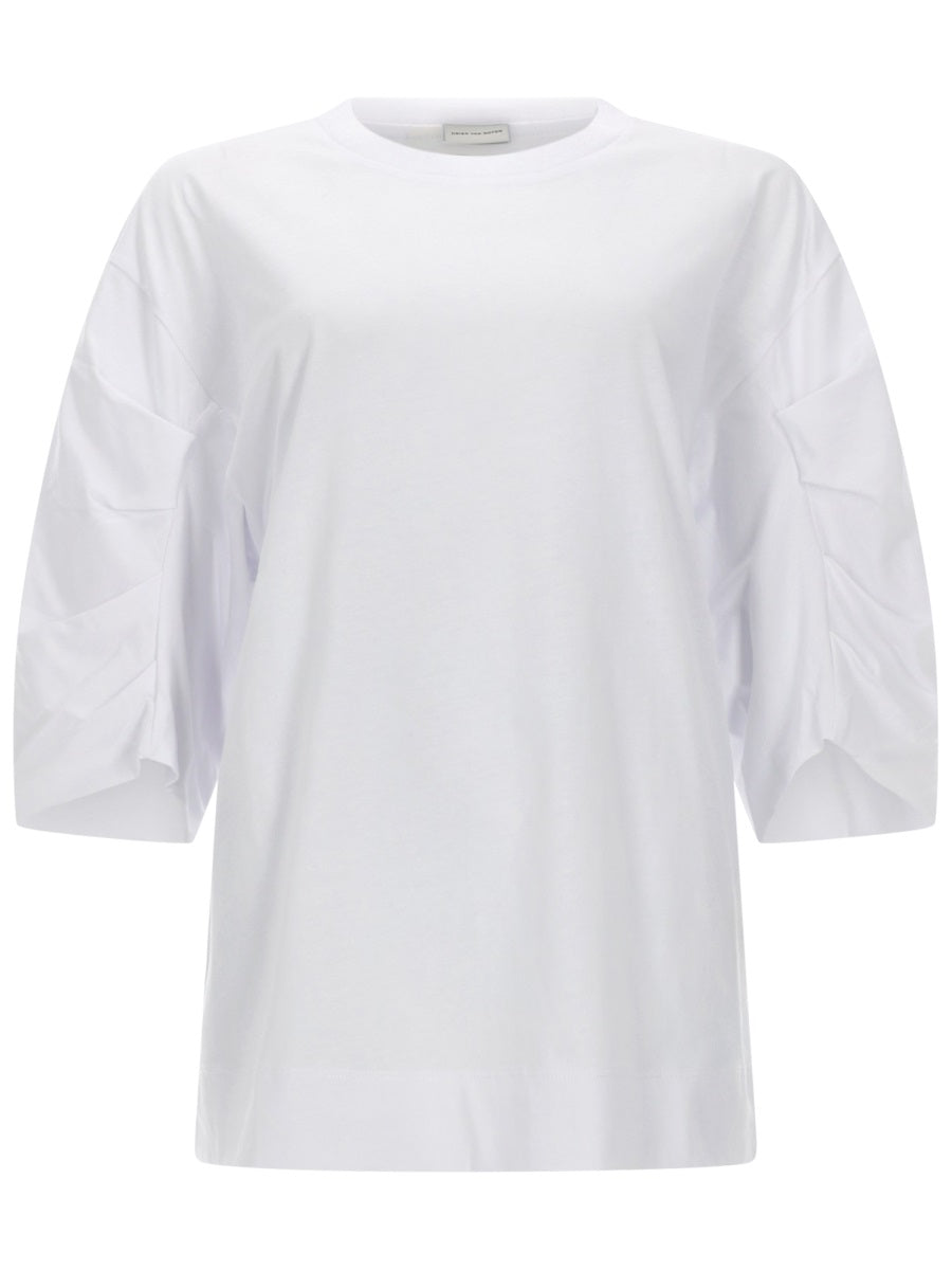 Dries Van Noten T Shirt In Cotone