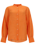 120% Lino Camicia In Lino