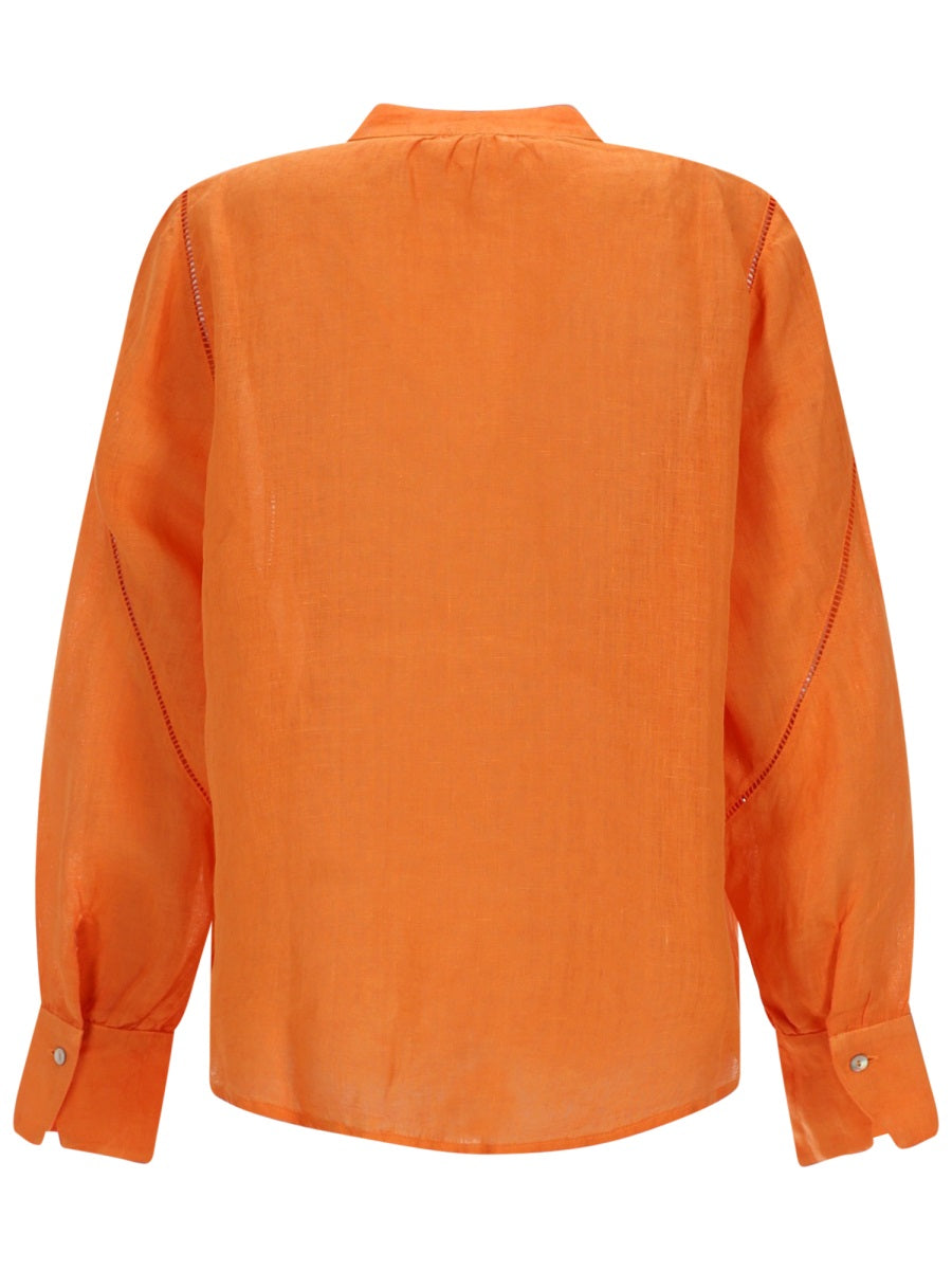 120% Lino Camicia In Lino