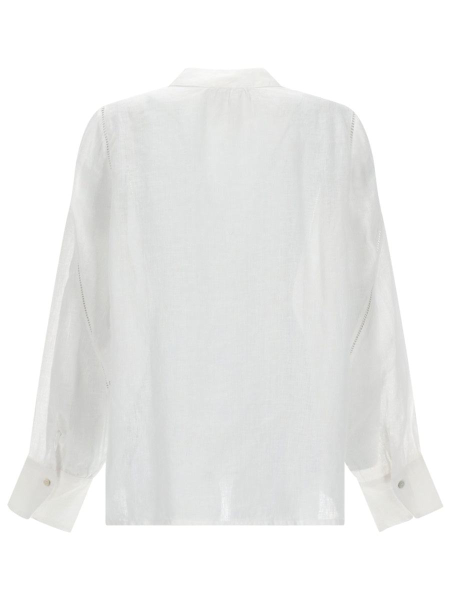 120% Lino Camicia In Lino