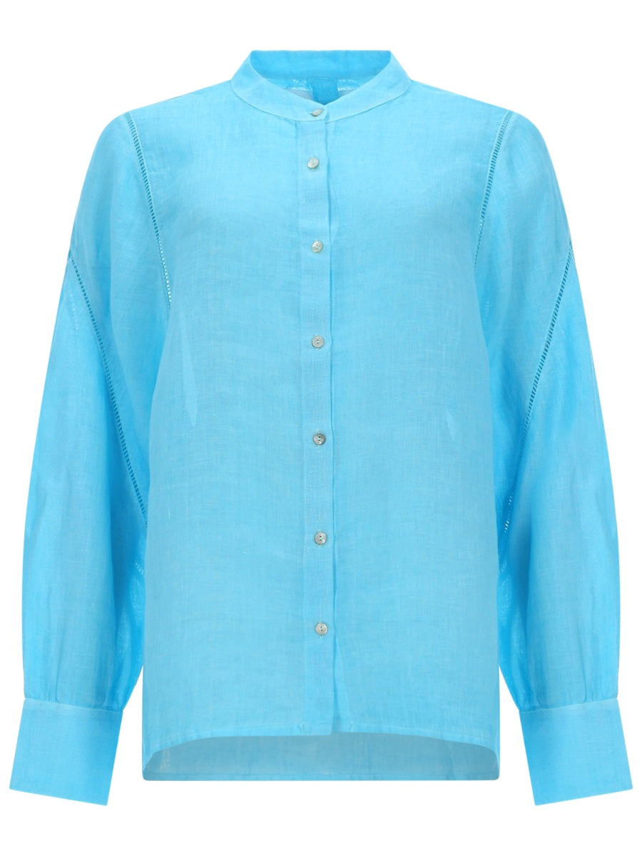 120% Lino Camicia In Lino