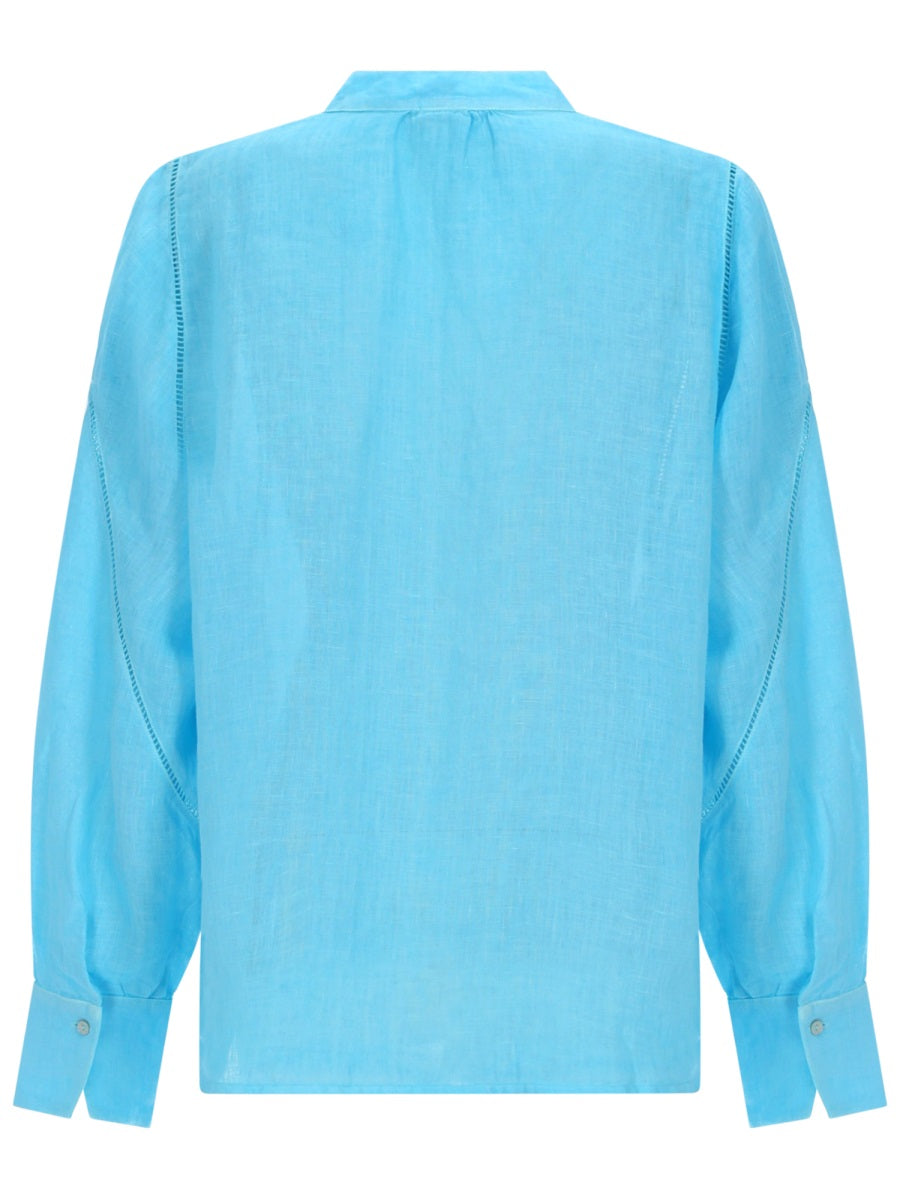 120% Lino Camicia In Lino