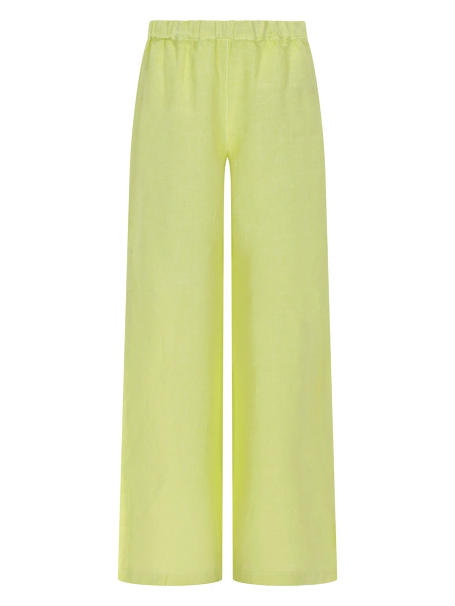 120% Lino Pantalone In Lino