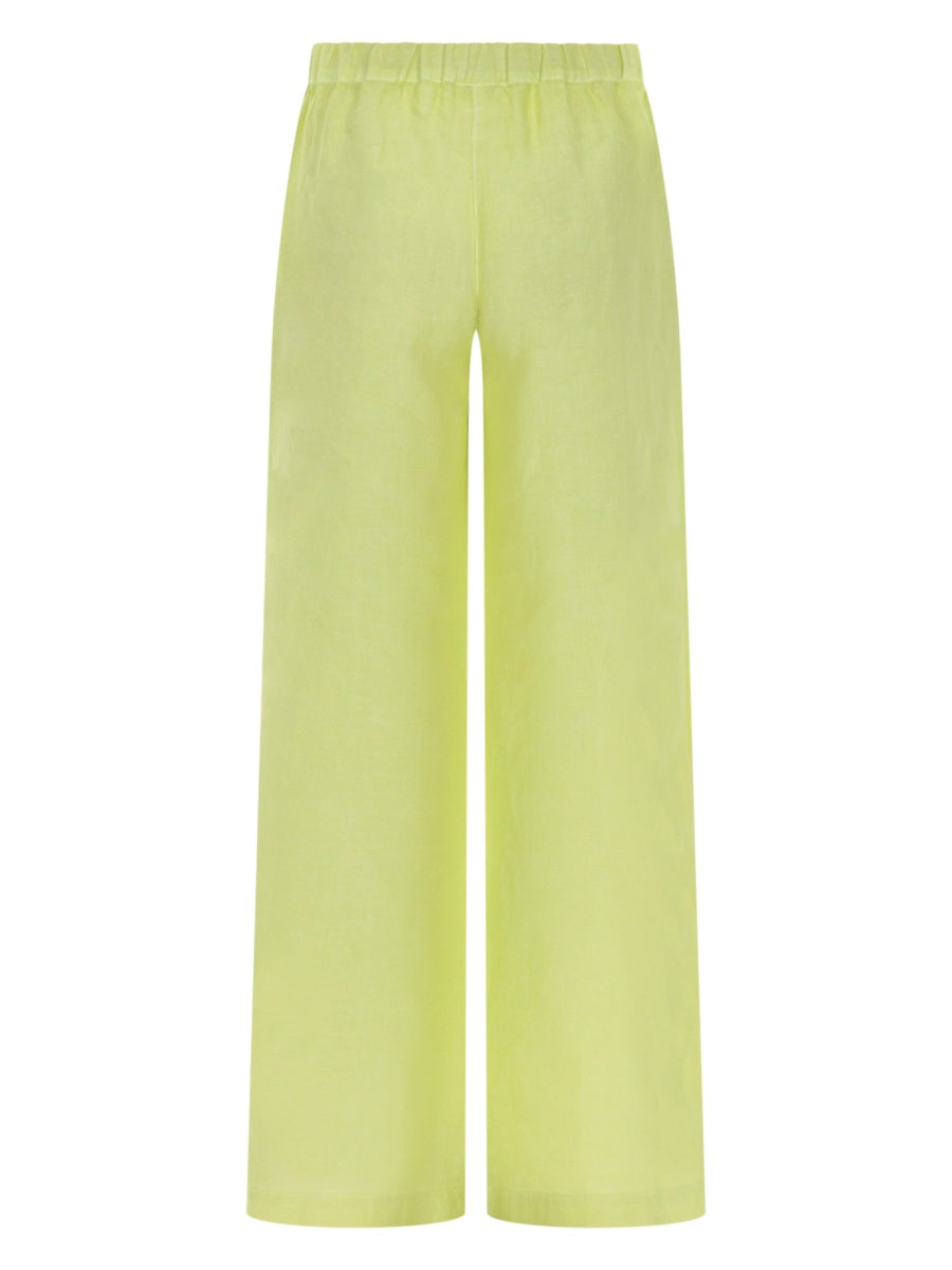 120% Lino Pantalone In Lino