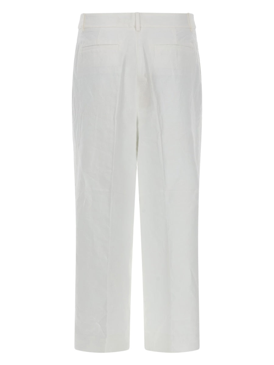 Michael By Michael Kors Pantalone Sartoriale In Lino