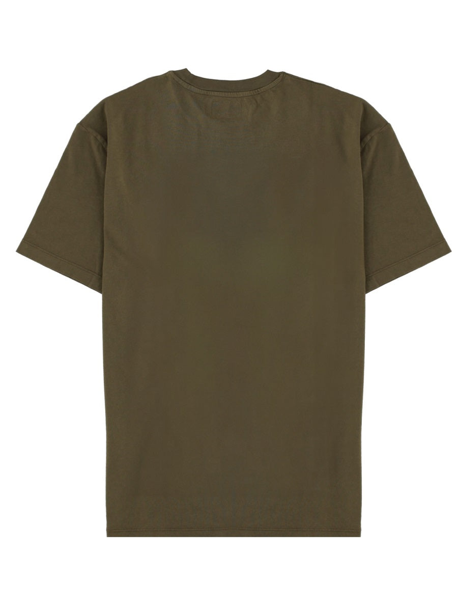 Amish T Shirt Con Logo