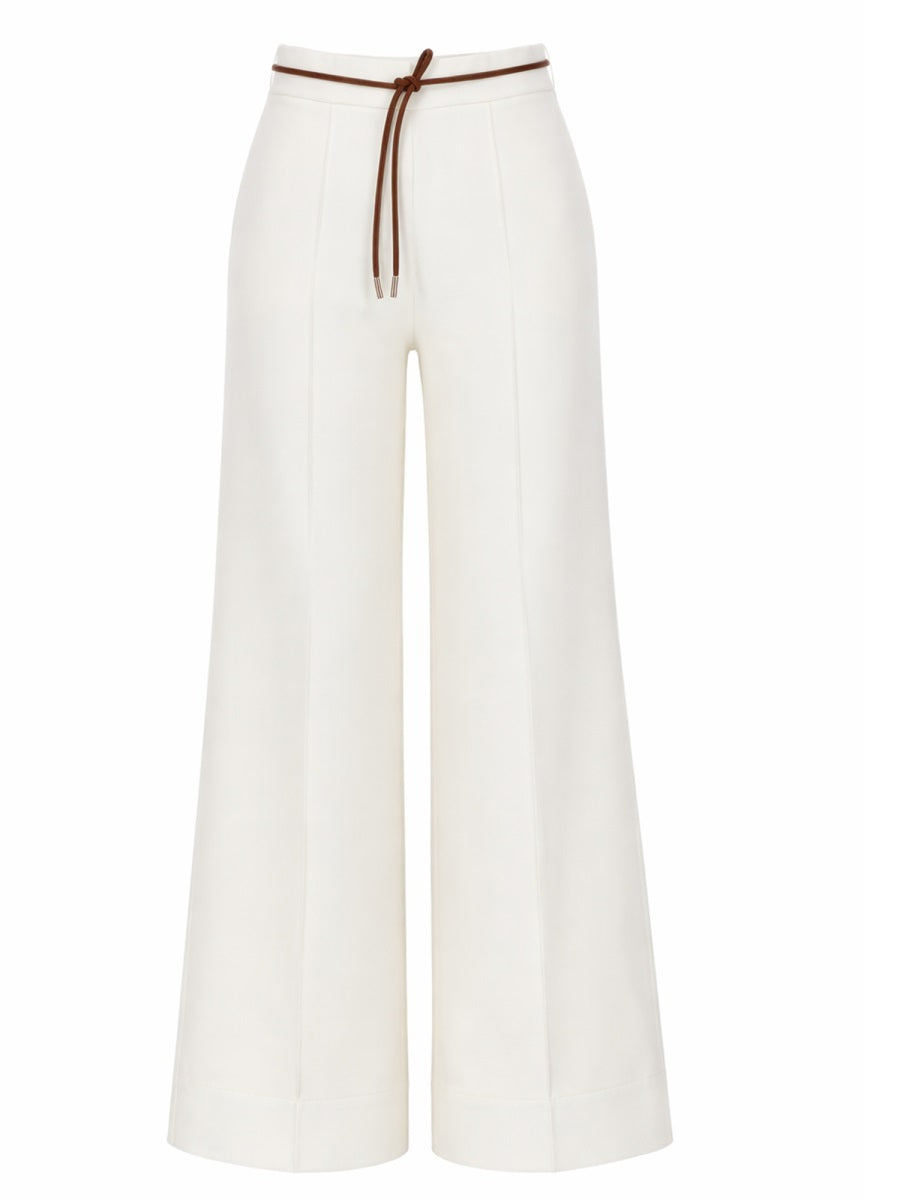 Herno Pantalone Sartoriale Con Elastico In Vita