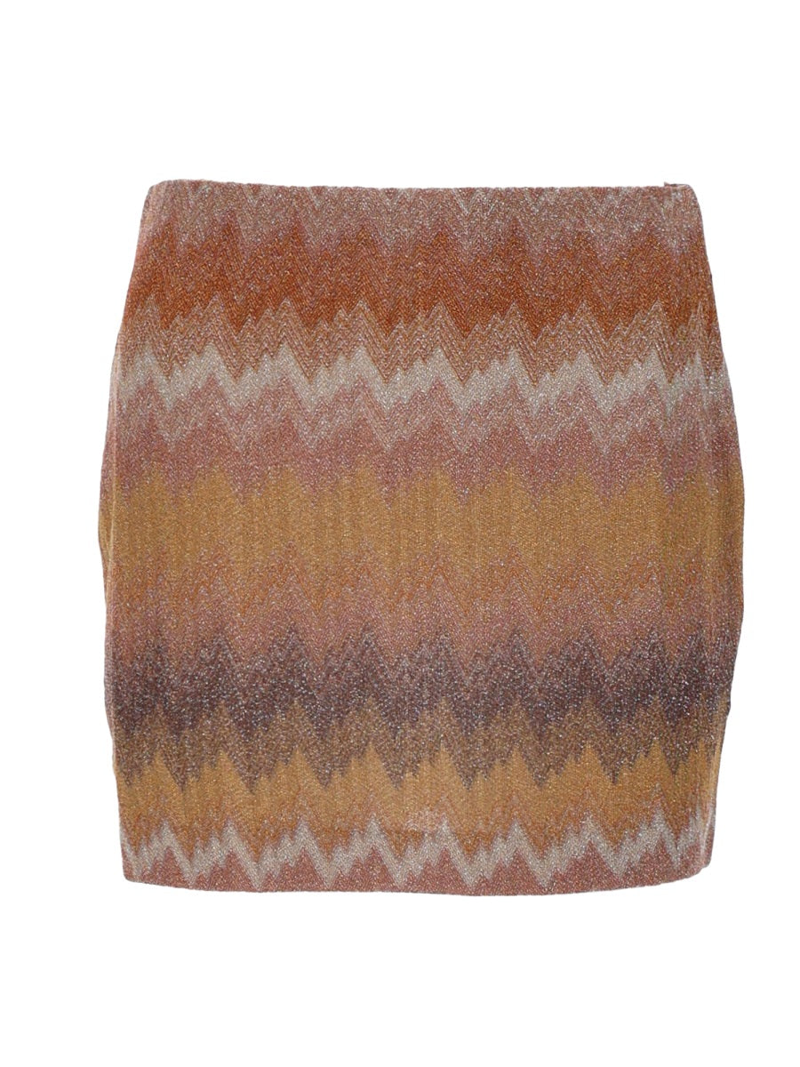 Missoni Minigonna Con Motivo "Snake"