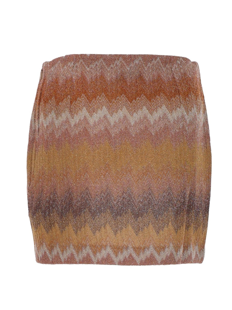 Missoni Minigonna Con Motivo "Snake"