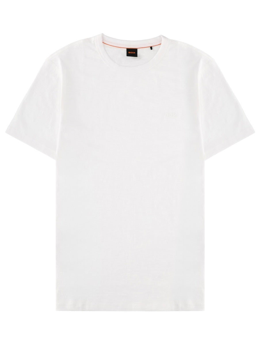 Boss T Shirt In Cotone