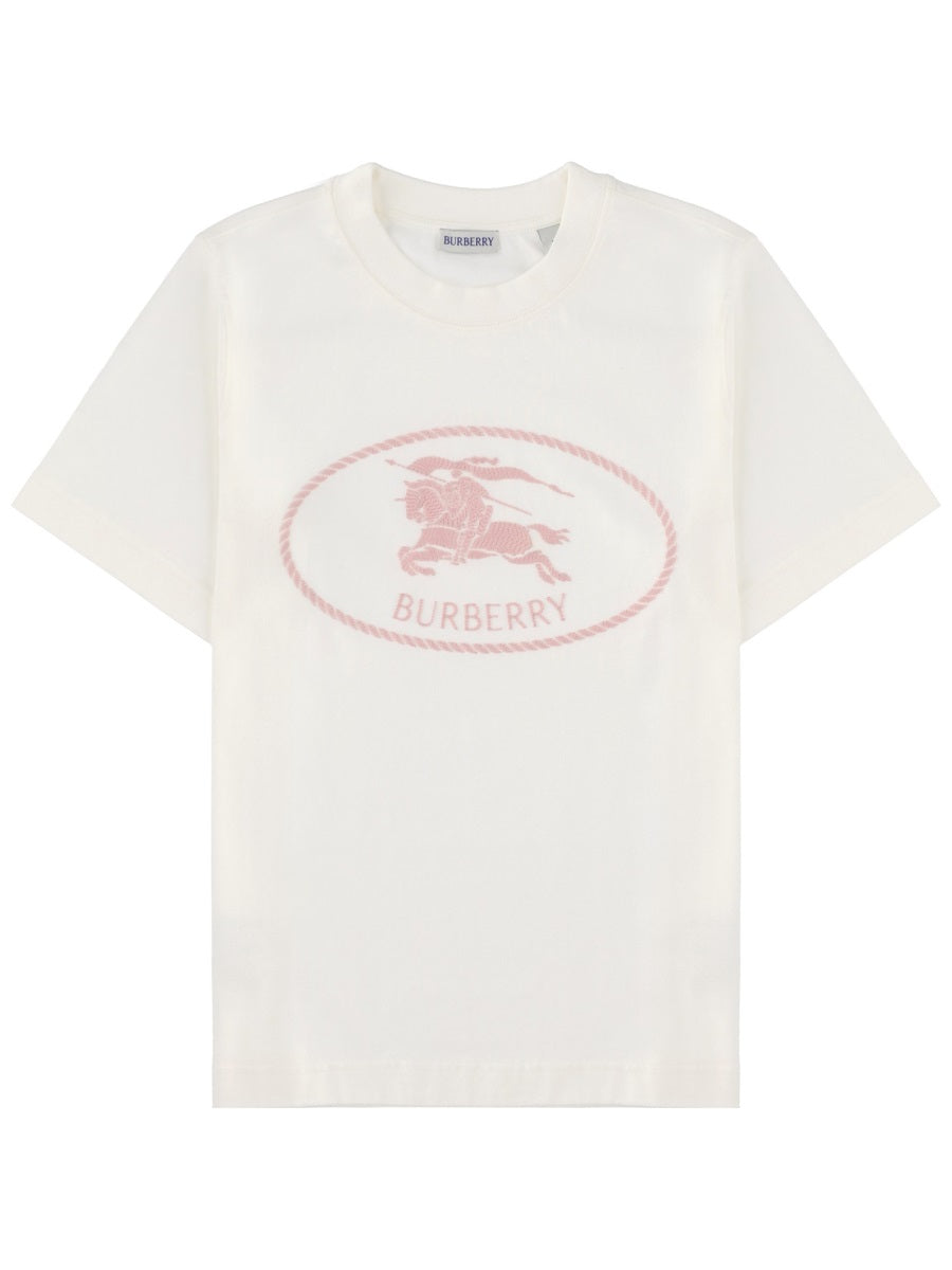 Burberry T Shirt Con Logo