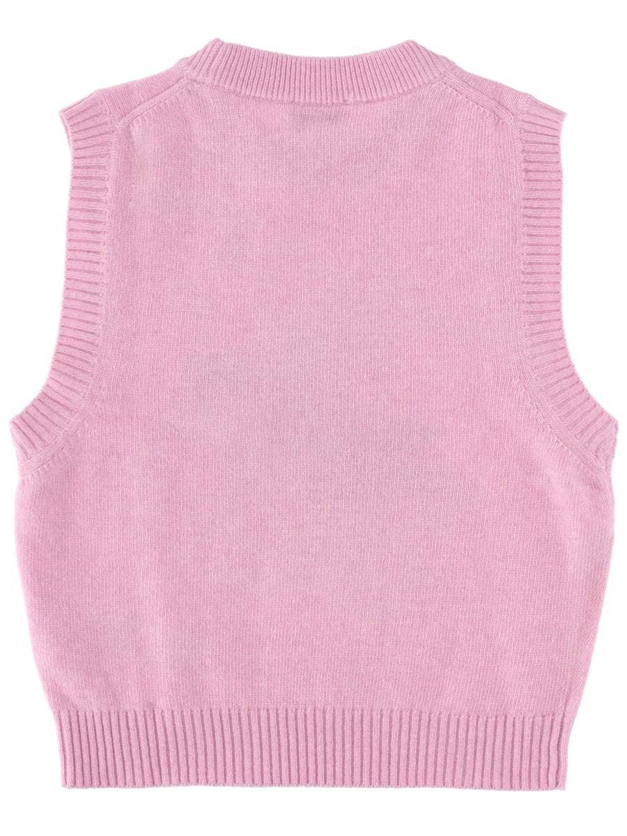 Ganni Gilet "Raspberry"