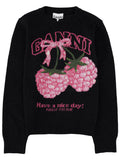 Ganni Maglia "Raspberry"