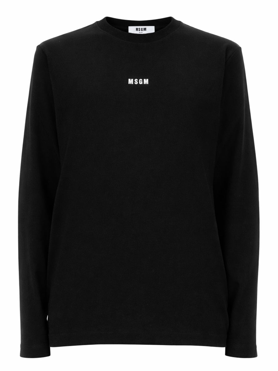 Msgm T Shirt Con Logo