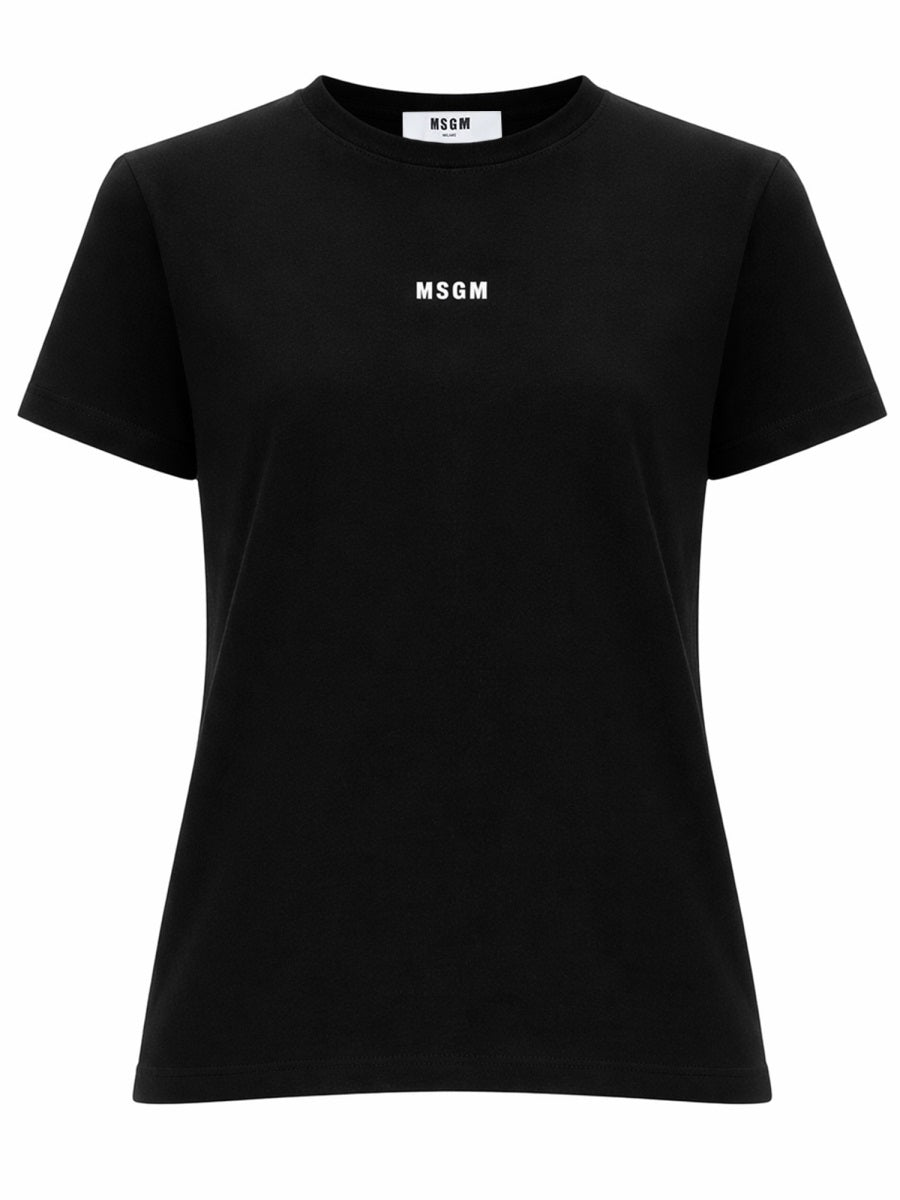Msgm T Shirt Con Micro Logo