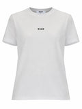 Msgm T Shirt Con Micro Logo