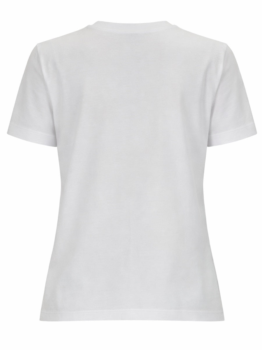 Msgm T Shirt Con Micro Logo
