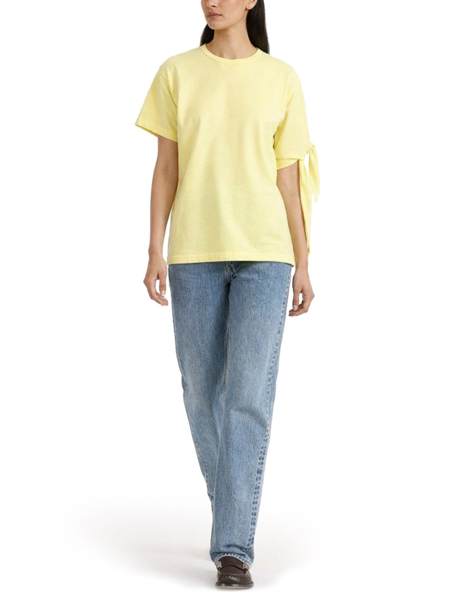 Jw Anderson T Shirt Con Nodo