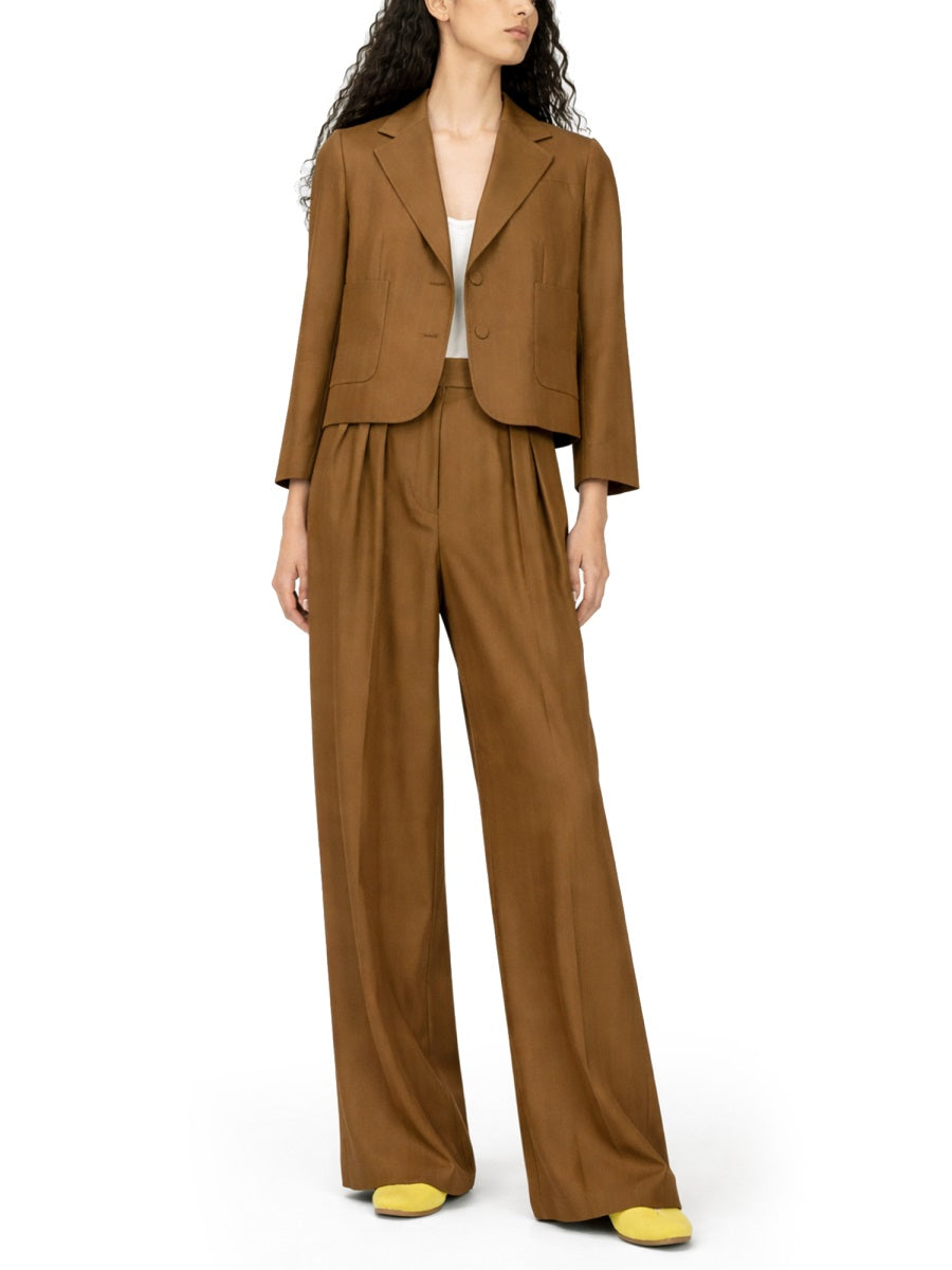 Dries Van Noten Pantalone Sartoriale Con Cintura