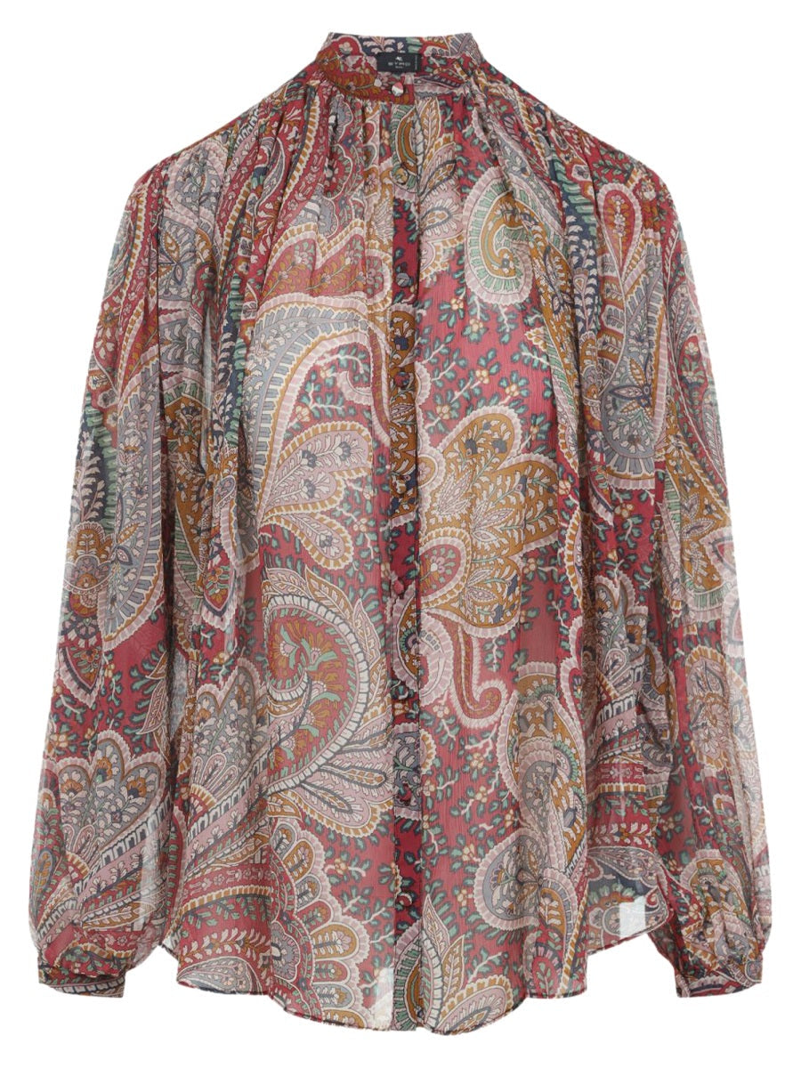 Etro Camicia Con Stampa "Paisley"