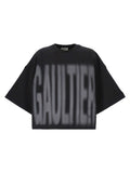 Jean Paul Gaultier T Shirt Cropped Con Logo