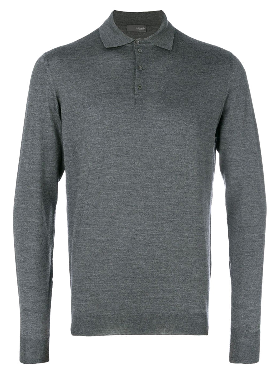 Drumohr Polo In Lana Merino