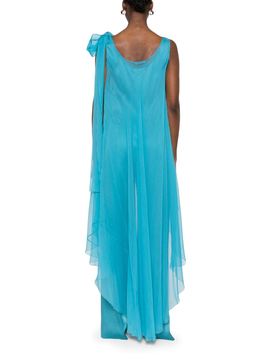 Alberta Ferretti Jumpsuit In Misto Seta