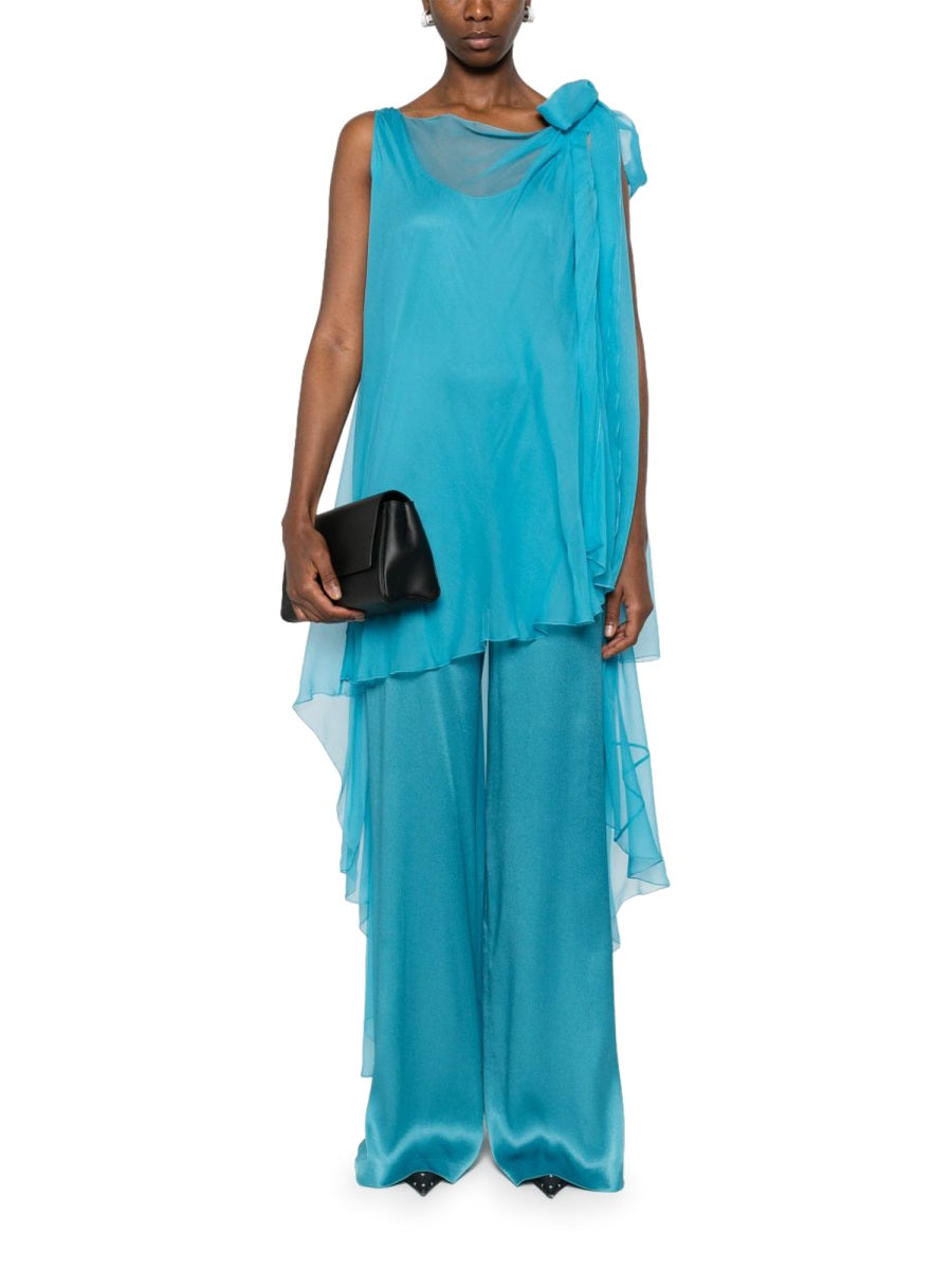 Alberta Ferretti Jumpsuit In Misto Seta