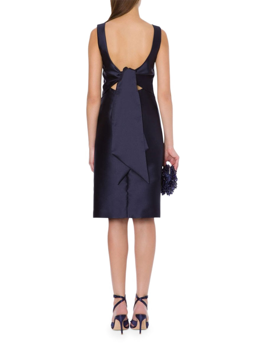 Alberta Ferretti Abito Midi In Raso