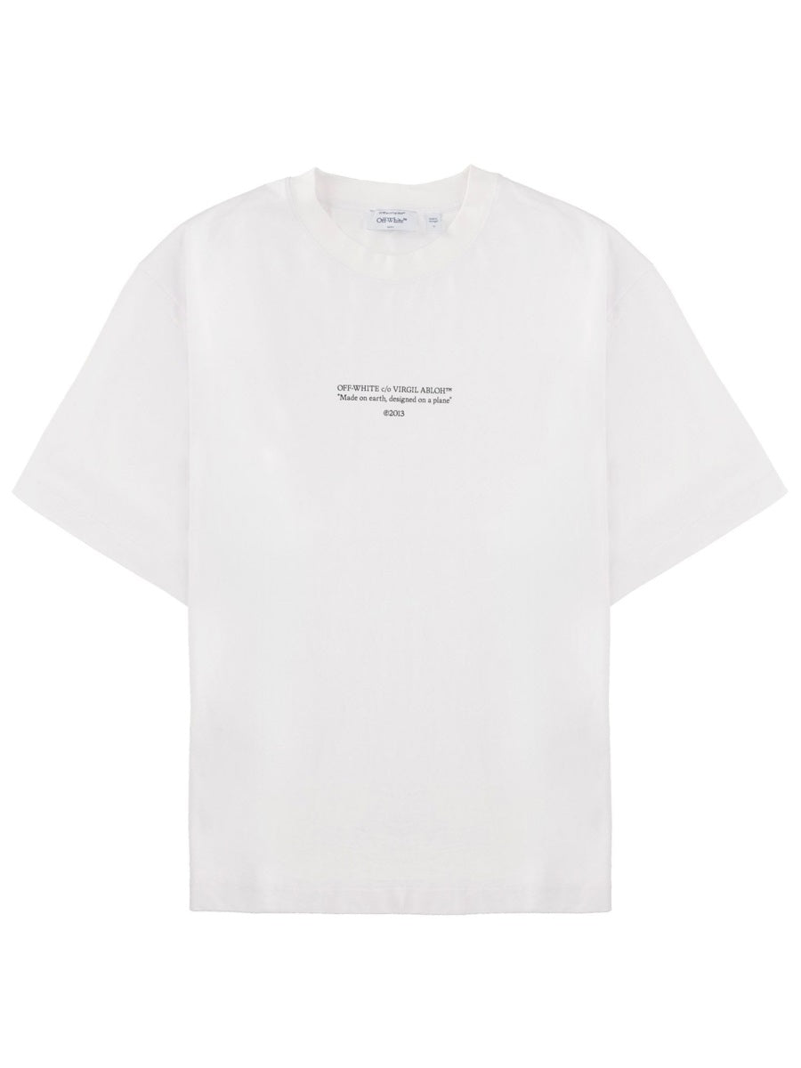 Off White T Shirt Con Logo