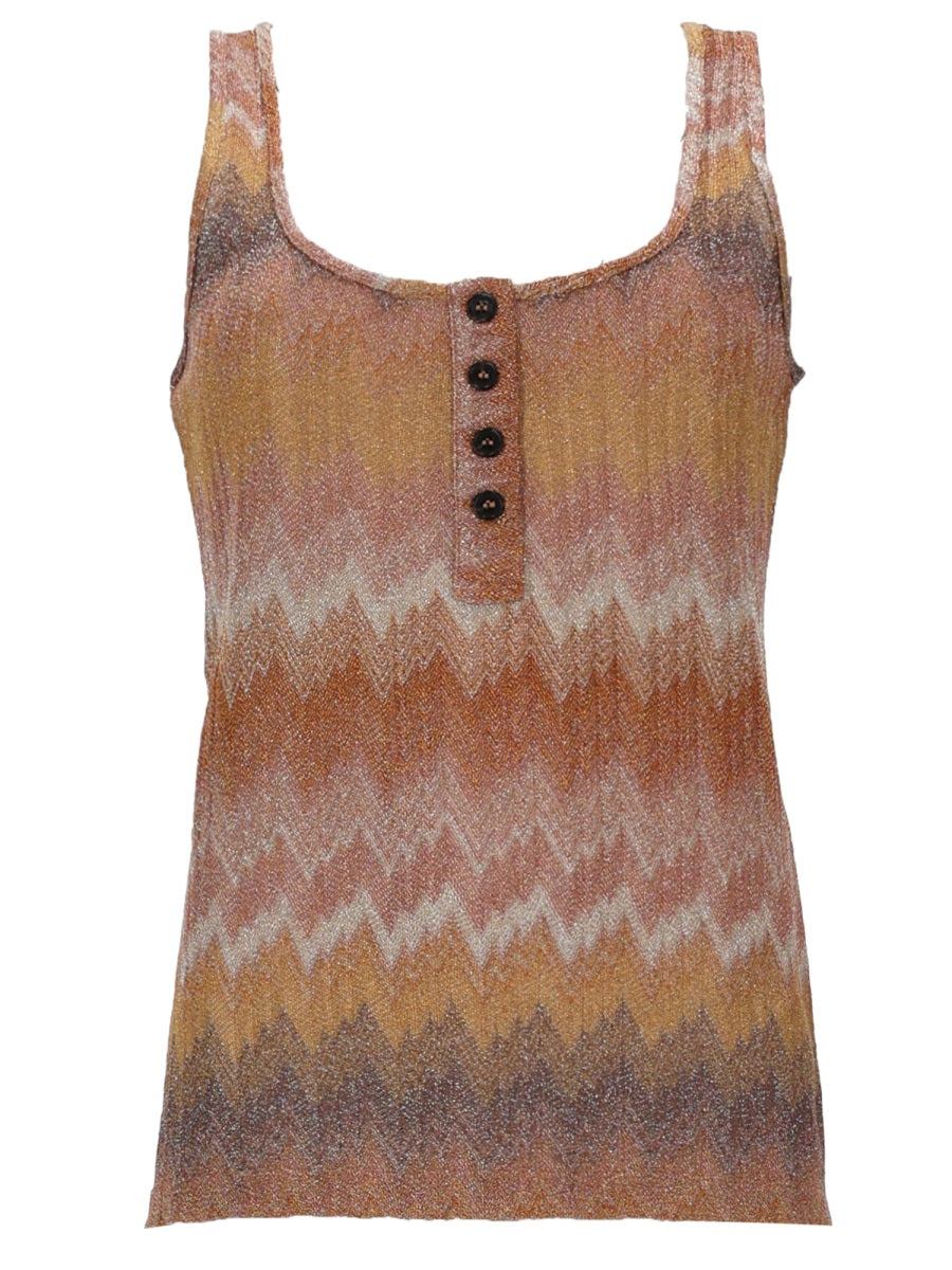 Missoni Top Con Motivo Snake
