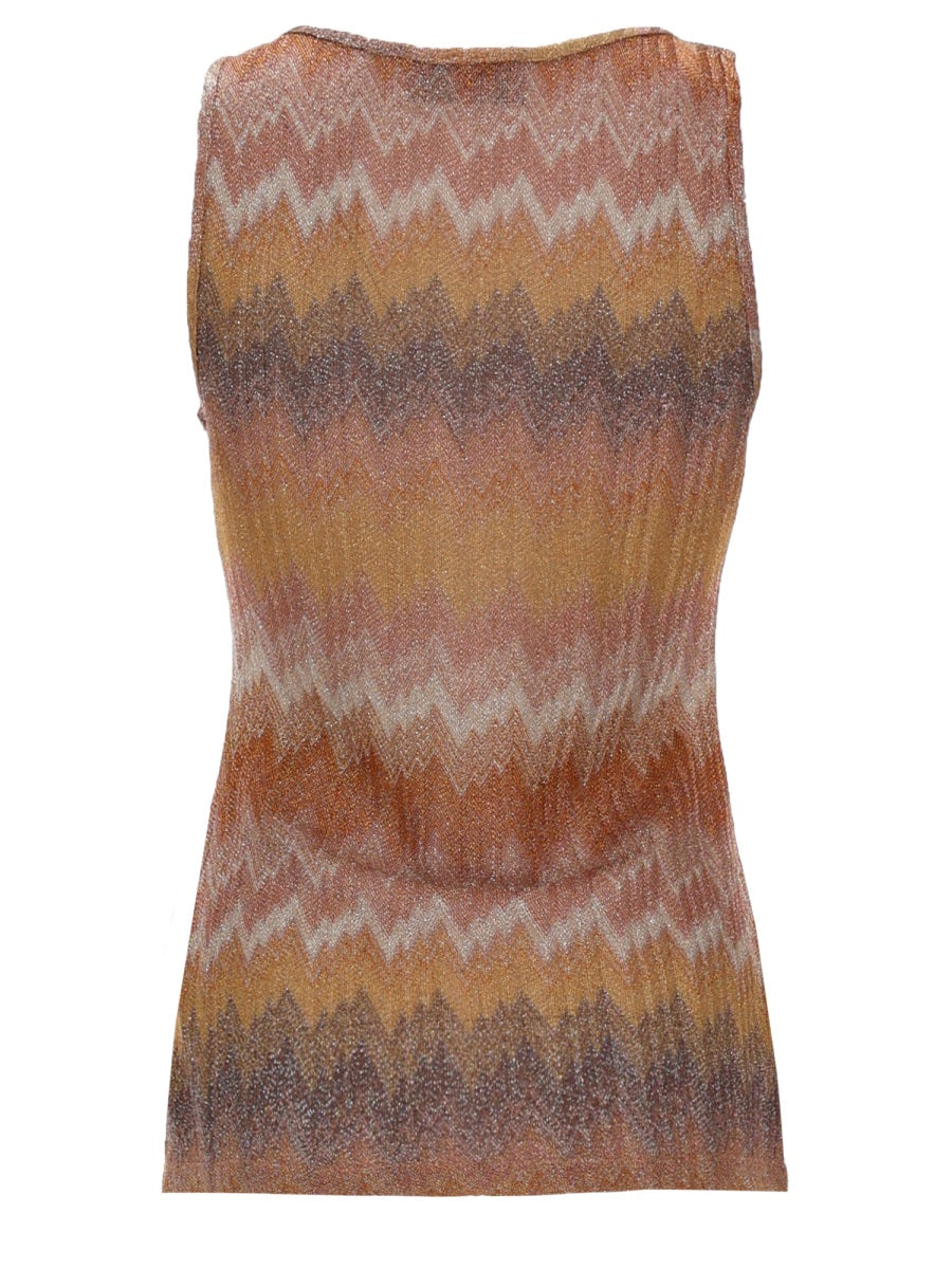 Missoni Top Con Motivo Snake