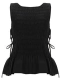 Ganni Top "Smock" Con Lacci