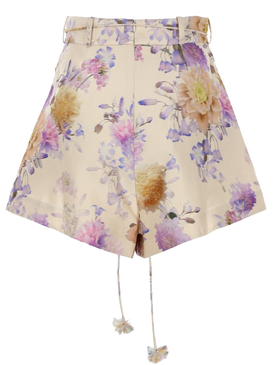Zimmermann Shorts "Luna Tuck"