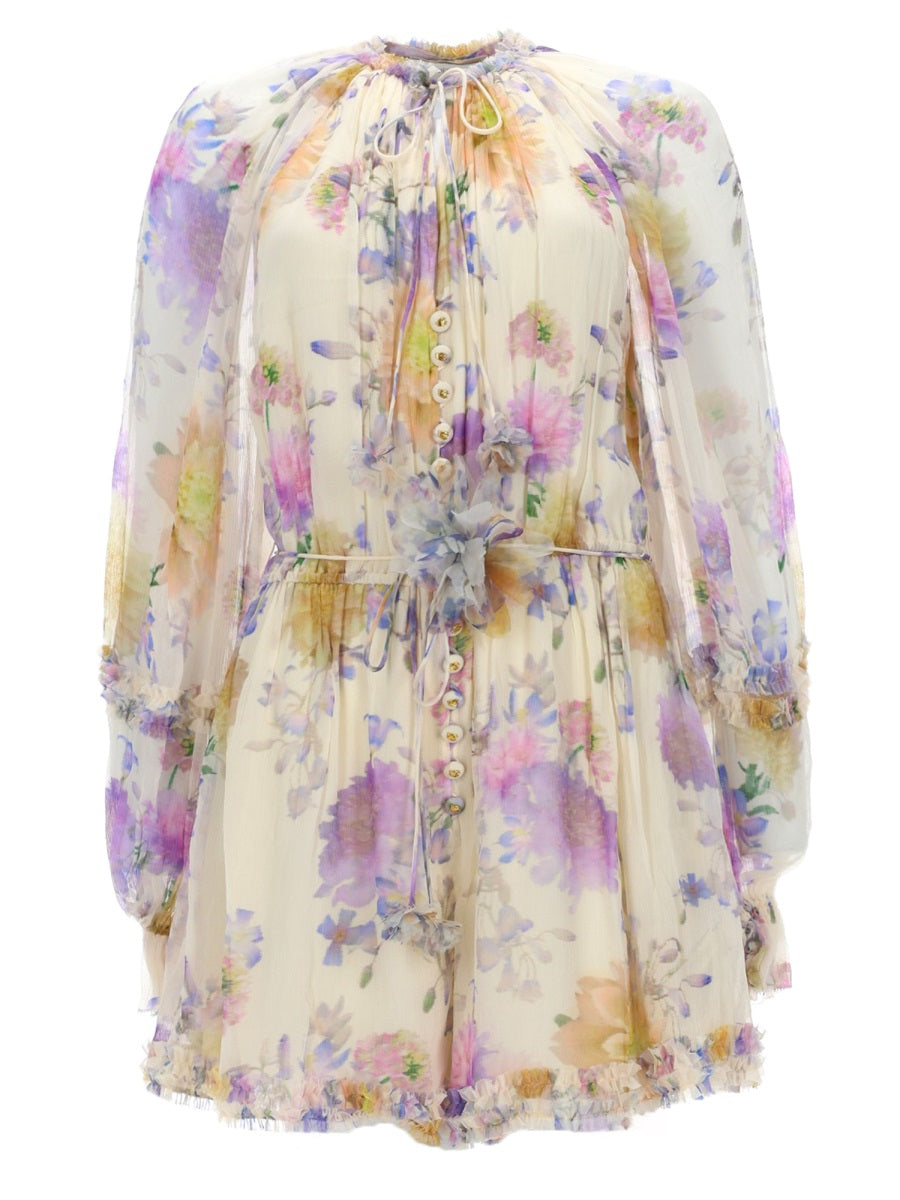 Zimmermann Abito "Luna Ruffle"